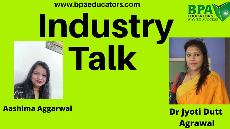 Industry Talk With Dr Jyoti Dutt agrawal