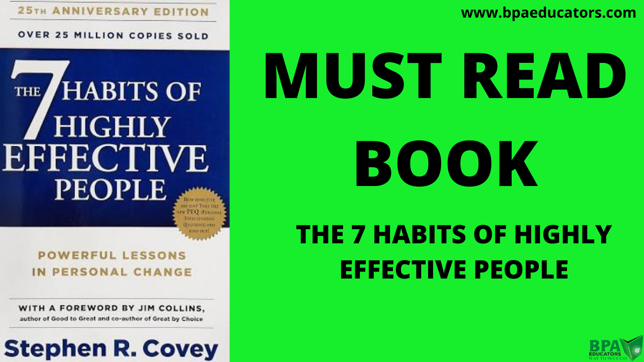 The 7 habits of effective people
