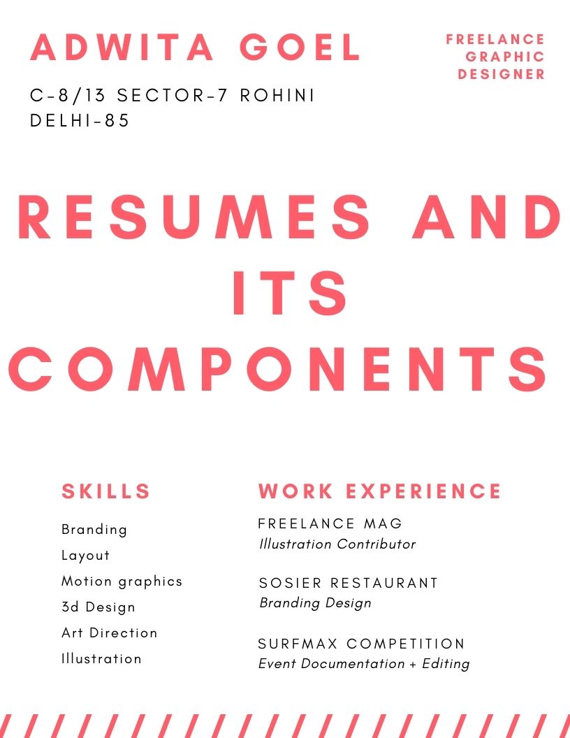Resume and Its Components