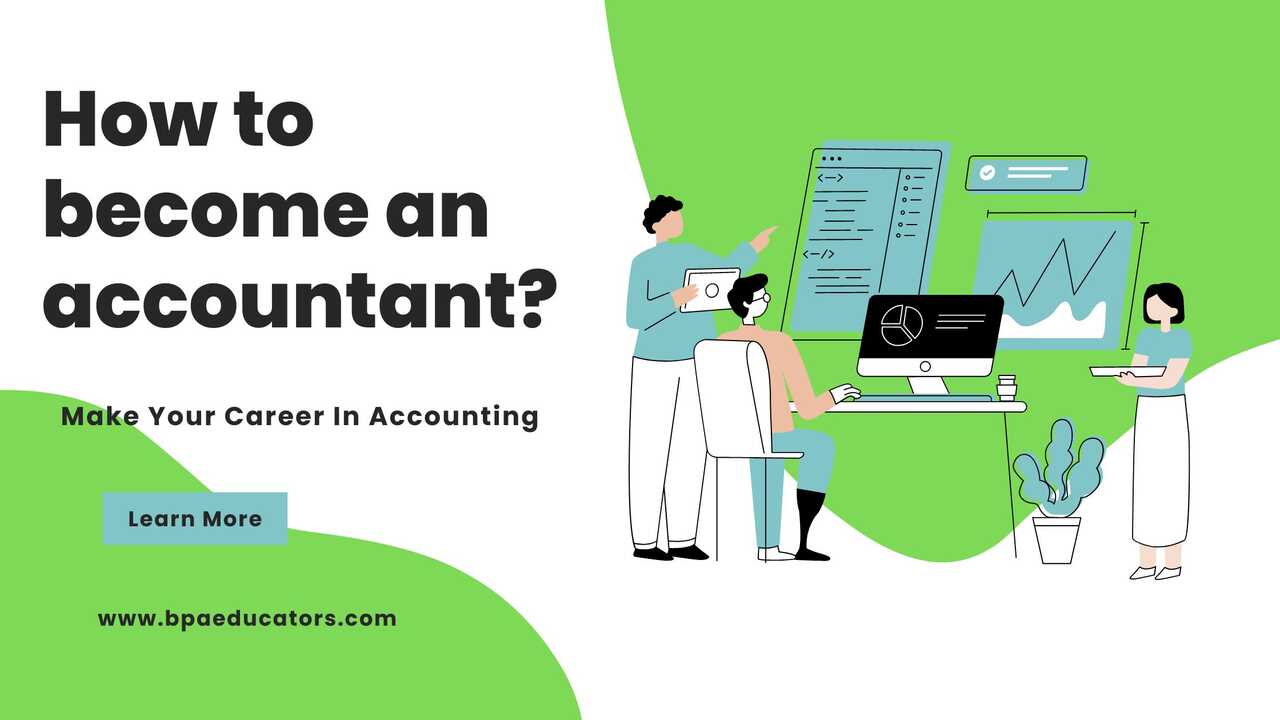 How to become an accountant