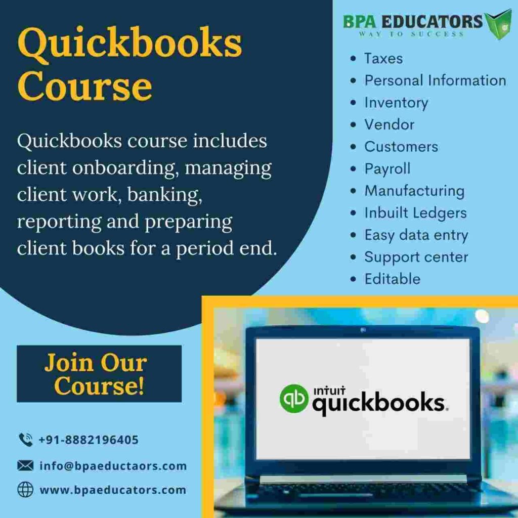 Quickbook - An accounting software