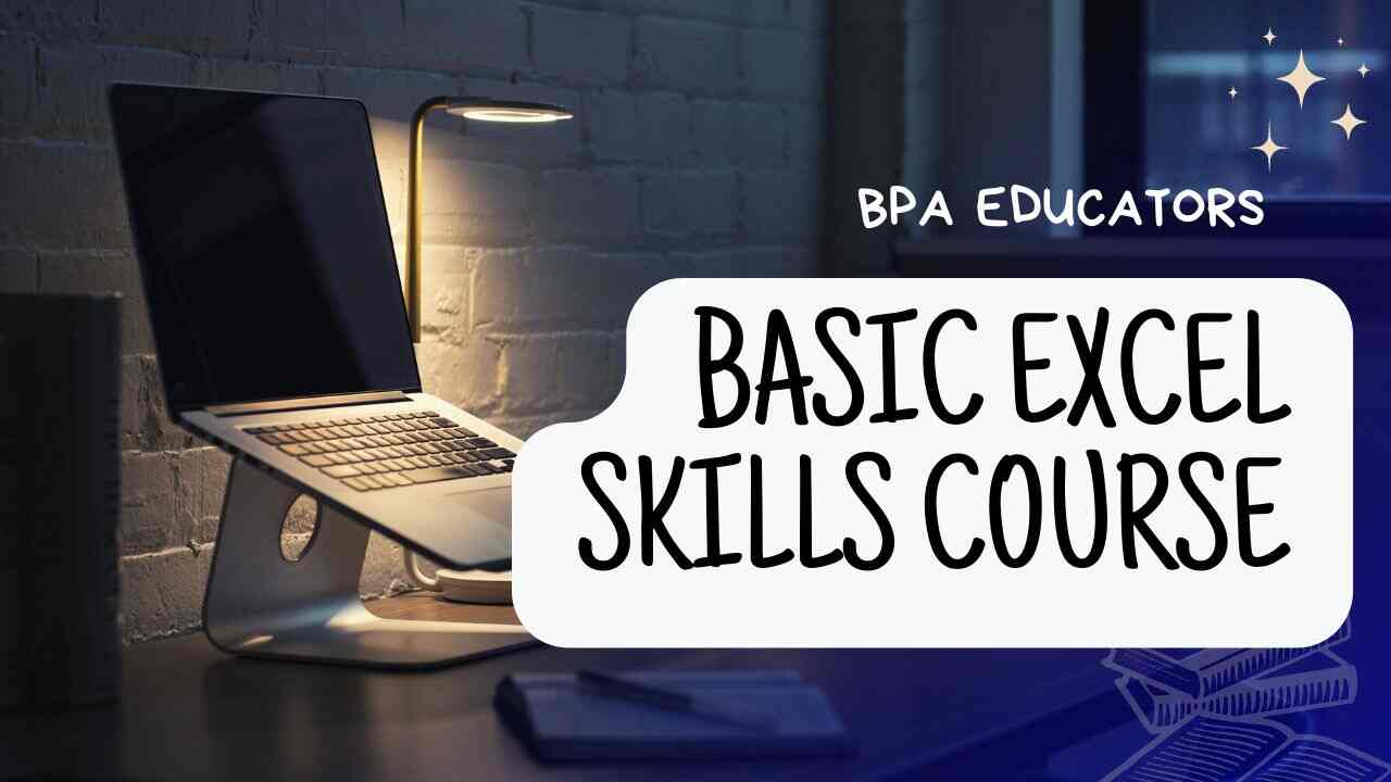 Basic Excel Skills Course